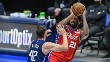 Joel Embiid, Sixers Mandatory Credit: Jerome Miron-USA TODAY Sports