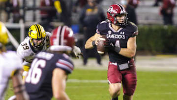 South Carolina Gamecocks quarterback Luke Doty (4). Mandatory Credit: Jeff Blake-USA TODAY Sports