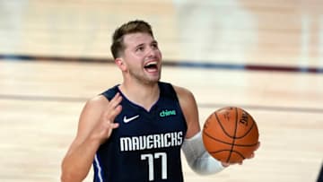 Luka Doncic Mandatory Credit: Ashley Landis/Pool Photo-USA TODAY Sports