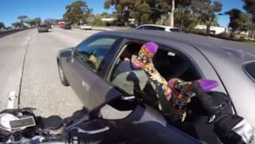 Photo Credit: Zim Killgore via Youtube Screenshot on "Grabbing Feet on the Freeway"