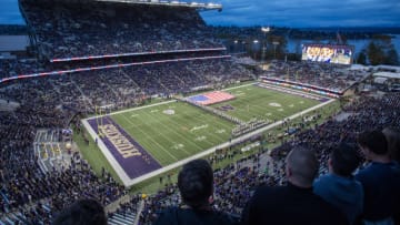 SEATTLE, WA - NOVEMBER 19: A general view prior to the game between the Washington Huskies and the Arizona State Sun Devils on November 19, 2016 at Husky Stadium in Seattle, Washington. (Photo by Otto Greule Jr/Getty Images)