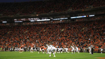 CLEMSON, SOUTH CAROLINA - NOVEMBER 16: A general view of the game between the Wake Forest Demon Deacons and Clemson Tigers during their game at Memorial Stadium on November 16, 2019 in Clemson, South Carolina. (Photo by Streeter Lecka/Getty Images)