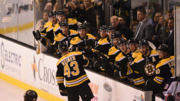 BOSTON, MA - DECEMBER 18: Danton Heinen