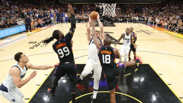 Bleacher Report's Zach Buckley pitched two members of the Phoenix Suns as two of the top three trade targets the Boston Celtics should pursue (Photo by Christian Petersen/Getty Images)