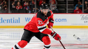 New Jersey Devils. Kyle Palmieri (Photo by Elsa/Getty Images)