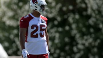 Arizona Cardinals linebacker Zaven Collins. Mandatory Credit: Joe Camporeale-USA TODAY Sports