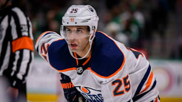 Darnell Nurse #25, Edmonton Oilers Mandatory Credit: Jerome Miron-USA TODAY Sports