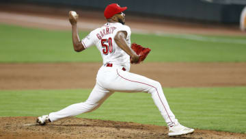 Former St. John's basketball standout Amir Garrett. (Photo by Joe Robbins/Getty Images)