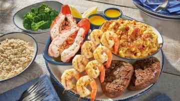 Lobsterfest is returning at Red Lobster and just in time for Valentine’s Day, guests are invited to enjoy a romantic seafood meal with the NEW! Date Night Feast for Two., photo provided by Red Lobster