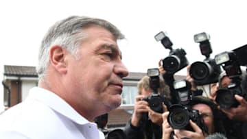 Former England national football team manager Sam Allardyce speaks to the press outside his home in Bolton on September 28, 2016.Sam Allardyce's reign as England manager came to a humiliating end yesterday as he departed after just 67 days in charge following his controversial comments in a newspaper sting. / AFP / PAUL ELLIS (Photo credit should read PAUL ELLIS/AFP/Getty Images)