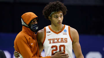 Jericho Sims, Texas Basketball (Photo by Jamie Squire/Getty Images)