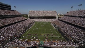 Oct 15, 2011; College Station, TX, USA; General view of Kyle Field during the first quarter of a game between the Texas A&M Aggies and Baylor Bears. Mandatory Credit: Brett Davis-USA TODAY Sports