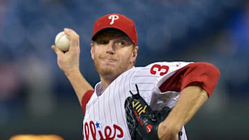 PHILADELPHIA, PA - SEPTEMBER 17: Starter Roy Halladay
