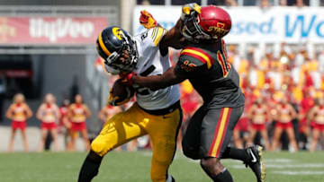 AMES, IA - SEPTEMBER 9: Running back Akrum Wadley
