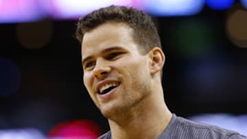 NEW ORLEANS, LA - JANUARY 05: Kris Humphries #43 of the Atlanta Hawks warms up before a game against the New Orleans Pelicans at the Smoothie King Center on January 5, 2017 in New Orleans, Louisiana. NOTE TO USER: User expressly acknowledges and agrees that, by downloading and or using this photograph, User is consenting to the terms and conditions of the Getty Images License Agreement. (Photo by Jonathan Bachman/Getty Images)