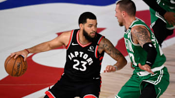 LAKE BUENA VISTA, FLORIDA - SEPTEMBER 03: Fred VanVleet #23 of the Toronto Raptors (Photo by Douglas P. DeFelice/Getty Images)