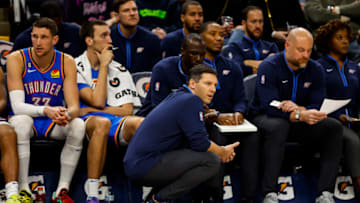 Head coach Mark Daigneault of the Oklahoma City Thunder (Photo by David Berding/Getty Images)