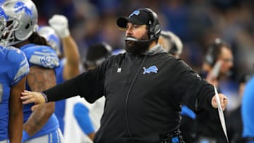 DETROIT, MICHIGAN - OCTOBER 27: Head coach Matt Patricia of the New York Giants looks on during the second half while playing the New York Giants at Ford Field on October 27, 2019 in Detroit, Michigan. Detroit won the game 31-26. (Photo by Gregory Shamus/Getty Images)