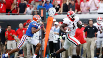 JACKSONVILLE, FL - OCTOBER 28: Sony Michel (Photo by Joe Robbins/Getty Images)