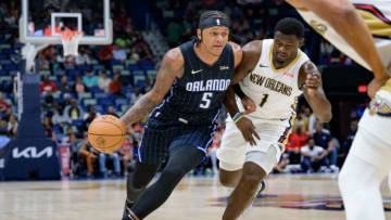 Paolo Banchero and the Orlando Magic are determined to make the most of this season. They are clearly eyeing the postseason as a goal. Mandatory Credit: Matthew Hinton-USA TODAY Sports