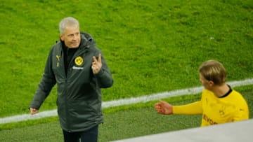Lucien Favre will be hoping his side can get the job done in the Champions League on Wednesday (Photo by LEON KUEGELER/POOL/AFP via Getty Images)