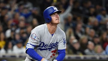 SAN DIEGO, CA - APRIL 17: Cody Bellinger (Photo by Denis Poroy/Getty Images)