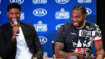 LA Clippers (Photo credit should read FREDERIC J. BROWN/AFP/Getty Images)