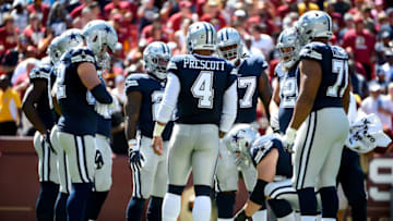 Dak Prescott #4 of the Dallas Cowboys (Photo by Will Newton/Getty Images)