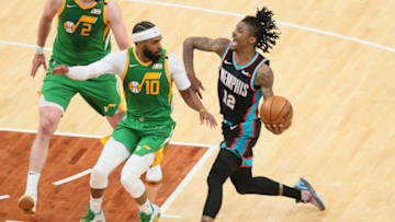 Ja Morant, Memphis Grizzlies Mandatory Credit: Nelson Chenault-USA TODAY Sports