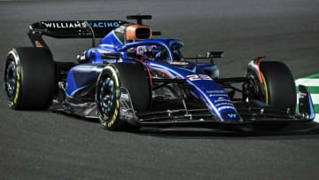 Alex Albon, Williams, Formula 1 (Photo by BEN STANSALL/AFP via Getty Images)