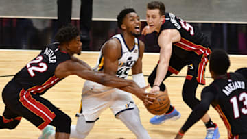 Utah Jazz guard Donovan Mitchell (Jim Rassol-USA TODAY Sports)