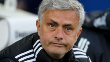 BRIGHTON, ENGLAND - MAY 04: Jose Mourinho, manager of Manchester United looks on before the Premier League match between Brighton and Hove Albion and Manchester United at Amex Stadium on May 4, 2018 in Brighton, England. (Photo by Bryn Lennon/Getty Images)