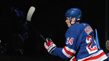 Kaapo Kakko #24 of the New York Rangers