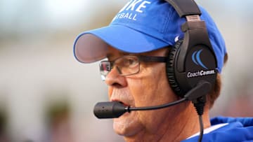 Duke football head coach David Cutcliffe. (Photo by Ryan M. Kelly/Getty Images)