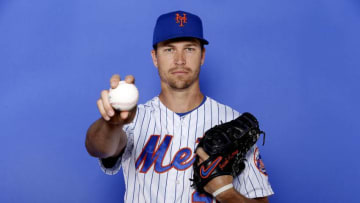 New York Mets. Jacob deGrom. (Photo by Michael Reaves/Getty Images)