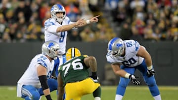 GREEN BAY, WI - NOVEMBER 06: Matthew Stafford