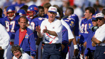Kansas football (Photo by Bernstein Associates/Getty Images)