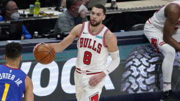 Zach LaVine, Chicago Bulls Mandatory Credit: Ron Chenoy-USA TODAY Sports