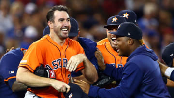 Houston Astros pitcher Justin Verlander (Photo by Vaughn Ridley/Getty Images)