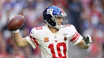 GLENDALE, AZ - DECEMBER 24: Quarterback Eli Manning (Photo by Christian Petersen/Getty Images)