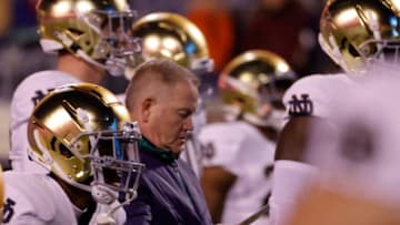 Former Notre Dame head coach Brian Kelly (Geoff Burke-USA TODAY Sports)
