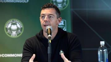 Rory McIlroy, Boston Common Golf, TGL Press Conference,Bob DeChiara-USA TODAY Sports