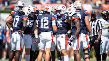 Members of the Auburn football program seem to be dropping hints that a new face could be introduced to the Tigers' multi-quarterback system (Photo by Michael Chang/Getty Images)