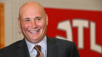Atlanta Hawks GM Travis Schlenk (Photo by Scott Cunngham/NBAE via Getty Images)
