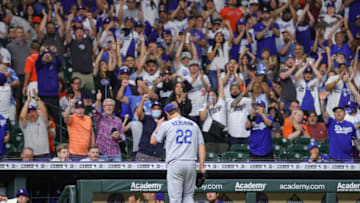 Los Angeles Dodgers pitcher Clayton Kershaw (Photo by Carmen Mandato/Getty Images)