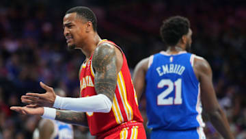 John Collins, Sixers trade targets (Photo by Mitchell Leff/Getty Images)