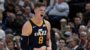 SALT LAKE CITY, UT - NOVEMBER 01: Jonas Jerebko (Photo by Gene Sweeney Jr./Getty Images)