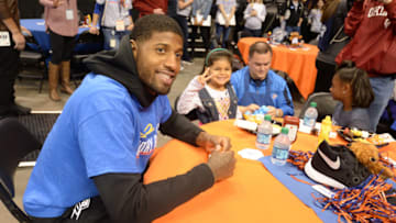 OKC Thunder Paul George. (Photo by Layne Murdoch/NBAE via Getty Images)