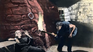 Dr. Frankenstein in his lab, the perfect metaphor for Bryson DeChambeau. (Photo by FilmPublicityArchive/United Archives via Getty Images)