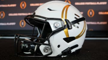 College Football Playoff logo. (Kirby Lee-USA TODAY Sports)